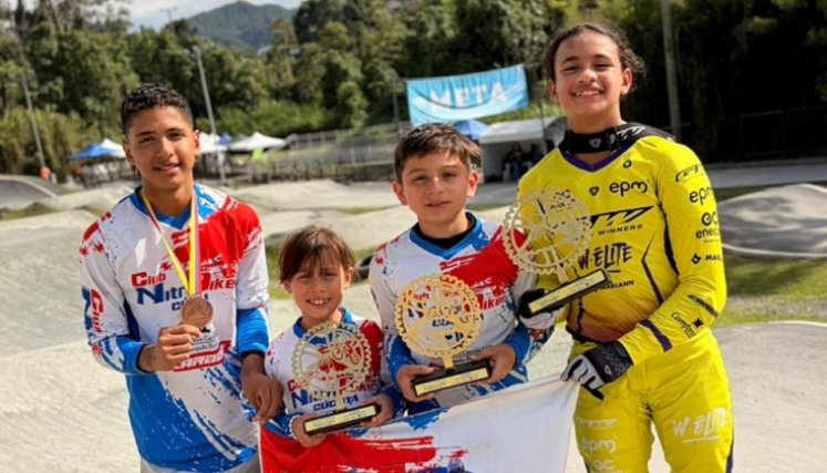 Camila De La Hoz, Valerie Sofía Leal, Andreey Felipe Briceño, y Danilo Sebastián Rodríguez se destacaron en la III y IV Válida Nacional de BMX.