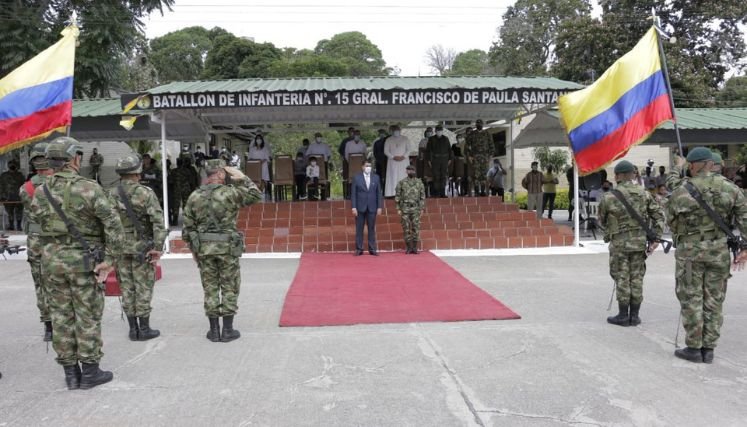 Principio de acuerdo para suministro de agua potable al cantón militar de Ocaña.