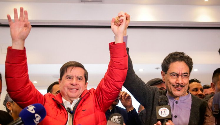 Juan Fernando Cristo e Ivan Cepeda