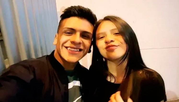 Dilan Cruz y su hermana menor