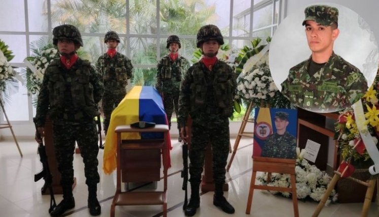 Entierro Soldado Uribe