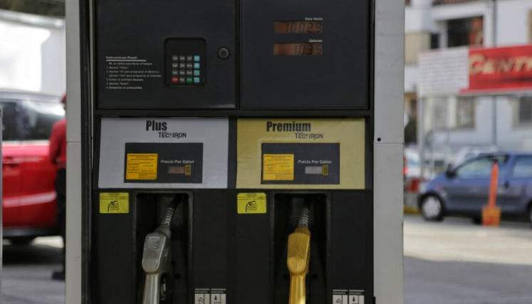 Estaciones de servicio Texaco.