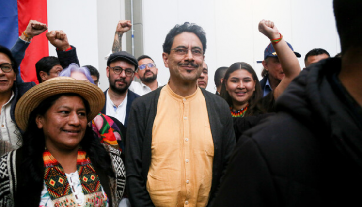 Ivan Cepeda y Aida Quilcué