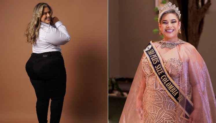 ¡Cúcuta celebra! Jenny Bustamante es la nueva Señora Plus Size Colombia.