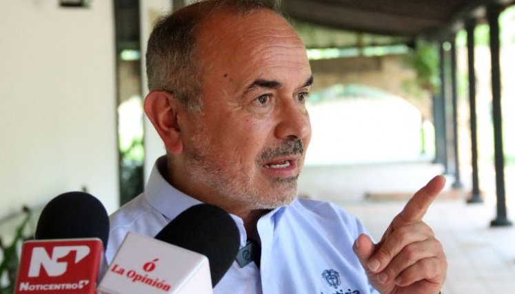 Jorge Iván Cuervo, ministro de Justicia de Colombia/Foto Carlos Ramírez