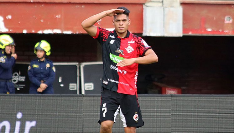 Léider Berdugo, volante del Cúcuta Deportivo. 