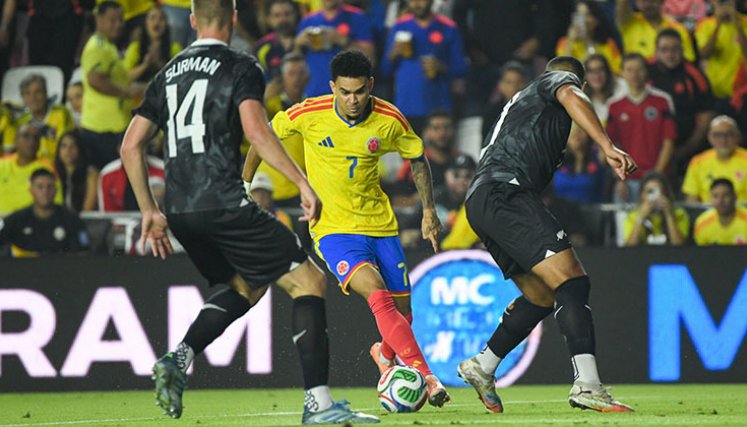 Luis Díaz, Selección Colombia 2025. 