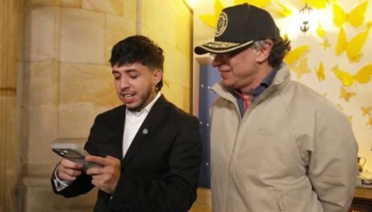 Así fue el primer streaming de Gustavo Petro con Westcol