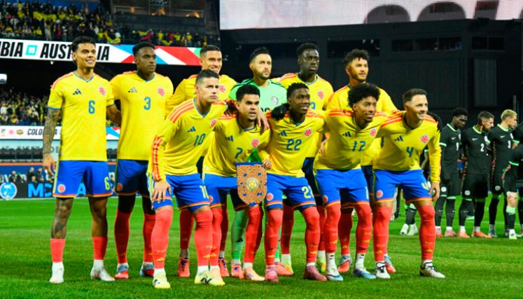 Selección Colombia. Foto FCF