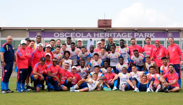 Selección Colombia. Foto FCF