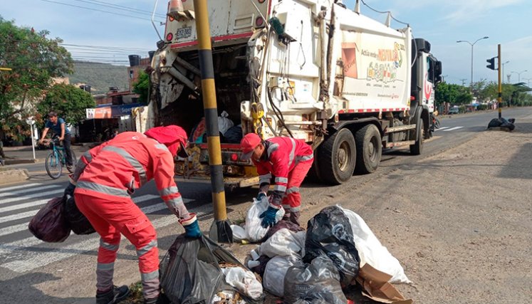 Aseo urbano. / Foto cortesía