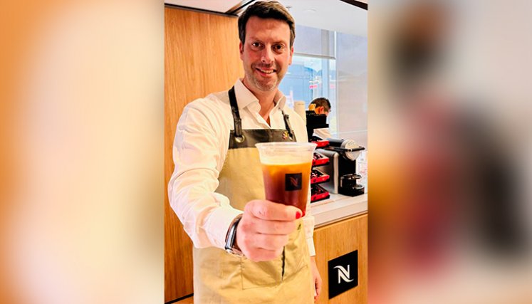 Marcos Djinishian, gerente general de Nespresso para la Región Andina y el Caribe. / Foto Cortesía