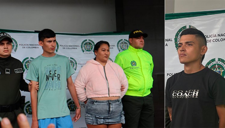 Duván Vergel, Liliana Fuentes y Julián Alexander García fueron enviados a la cárcel. / Foto cortesía