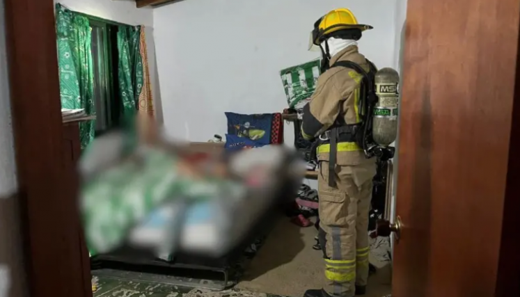 encontraron a sus papás muertos