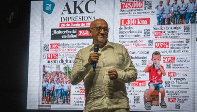 Hugo Vergel, gerente general de la compañía Aguas Kpital Cúcuta./Foto cortesía