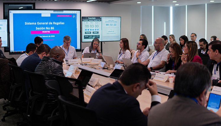 Sesión de la OCAD Paz. / Foto cortesía