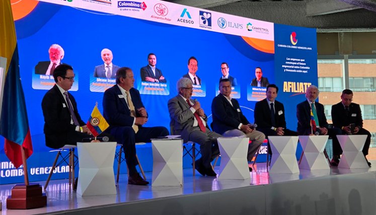 Seminario ‘Venezuela y Colombia: un nuevo futuro, desarrollado en Bogotá. / Foto cortesía