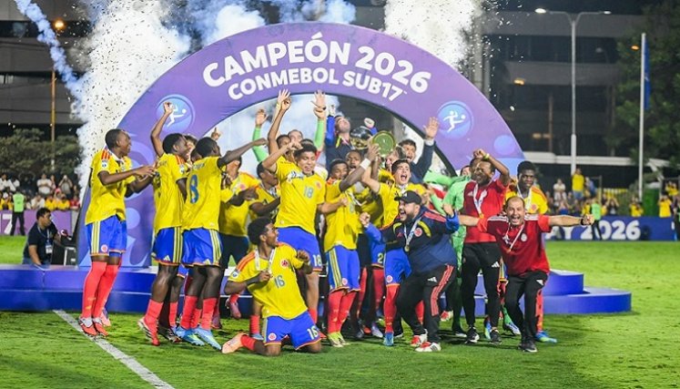 La selección Colombia Sub-17 que dirige el técnico Fredy Hurtado hizo historia en Paraguay.