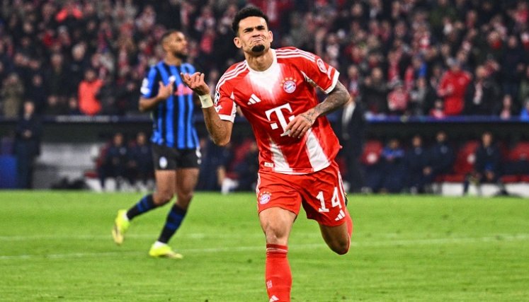 Luis Díaz liderará el ataque del Bayern Múnich en el Santiago Bernabéu  frente al Real Madrid.