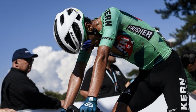 El boyacense Iván Ramiro Sosa (Kern Pharma) tuvo un buen día.