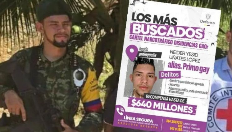 Recompensa por alias Primo Gay sube más rápido que el precio del oro: ahora ofrecen $640 millones por su captura