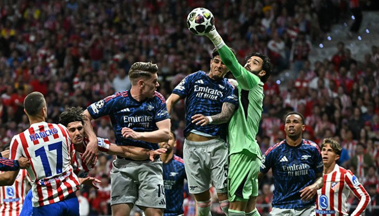 Arsenal vs. Atlético de Madrid, 2026. 