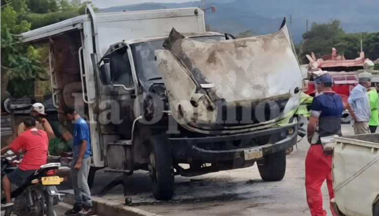 Camión en Los Patios