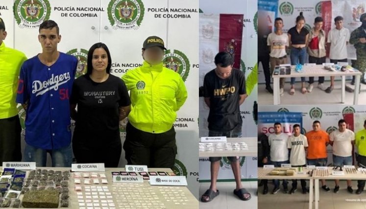 Capturas Microtráfico Cúcuta