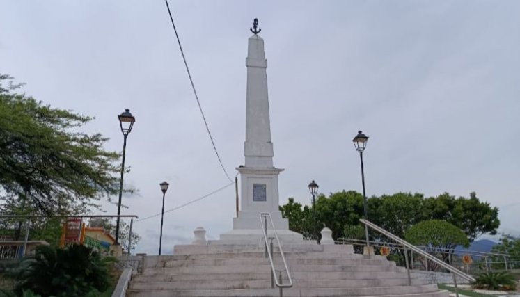 Columna de Padilla en el barrio Camilo Torres