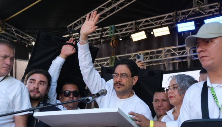 Iván Cepeda, candidato del Pacto Histórico para las presidenciales de 2026.