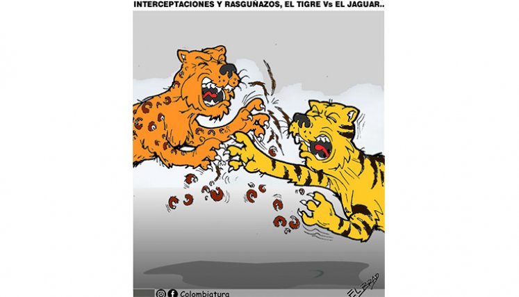 Interceptaciones y rasguñazos, el tigre vs el jaguar