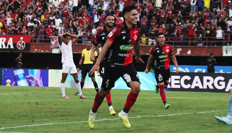 Léider Berdugo, volante del Cúcuta Deportivo. 