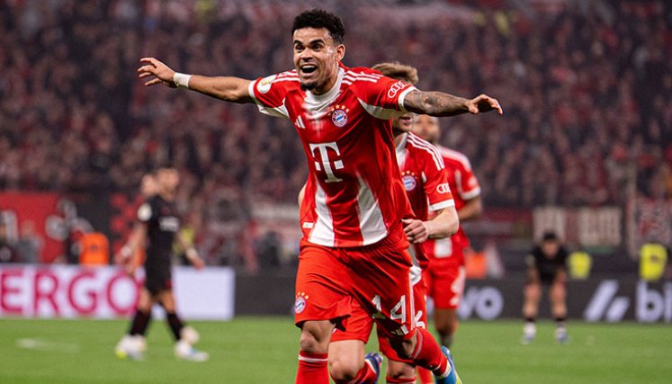 Luis Díaz, Copa de Alemania. 