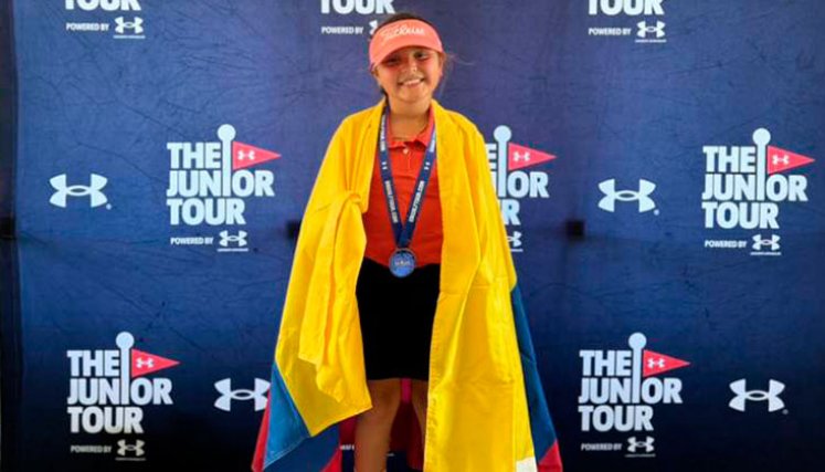 María José Robayo Tristancho, golfista cucuteña. 