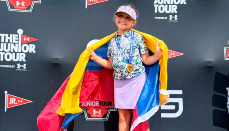 María José Robayo Tristancho, golfista cucuteña.