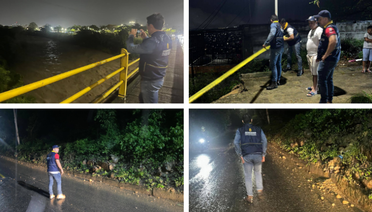 Monitoreo tras lluvias