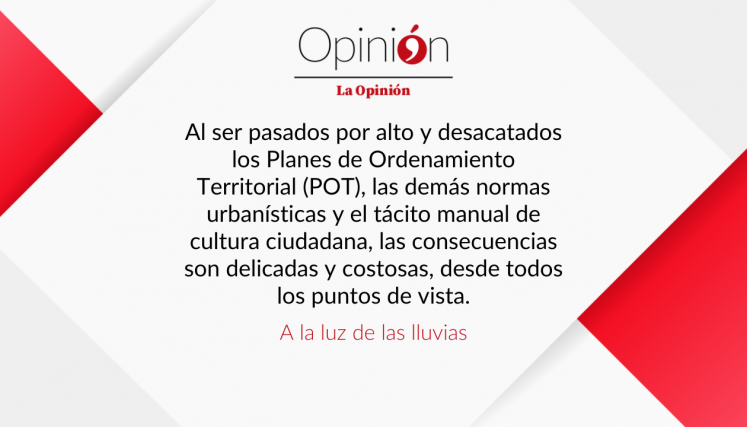 A la luz de las lluvias