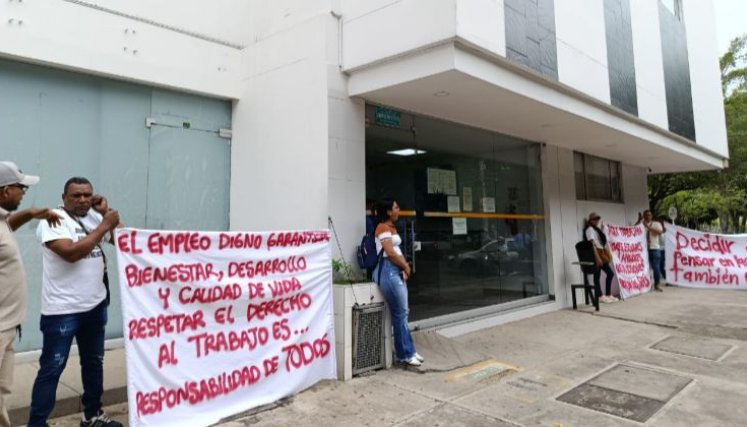 Protesta barrio Popular