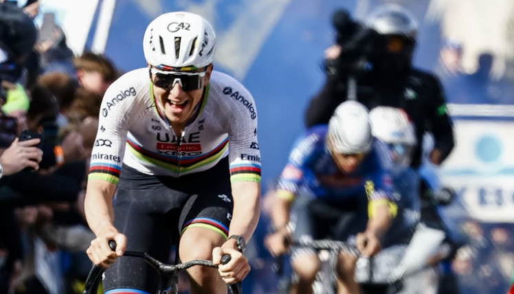 Tadej Pogacar, tour de Flandes 2026