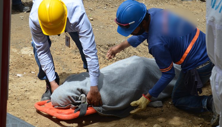 Accidente laboral. / Foto archivo