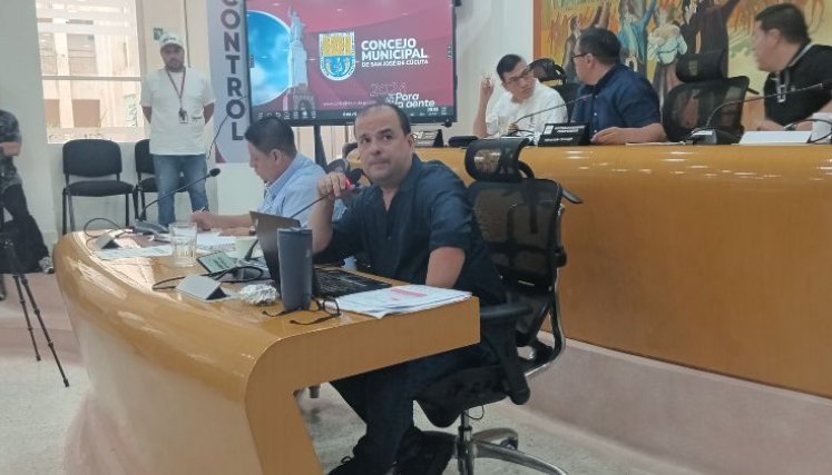 Misael Zambrano, secretario Jurídico del municipio de Cúcuta/Foto Orlando Carvajal