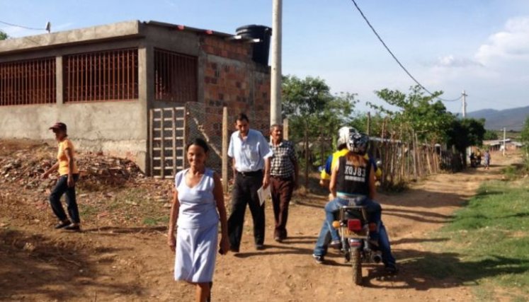 el barrio Simón Bolívar destaca por su comunidad unida