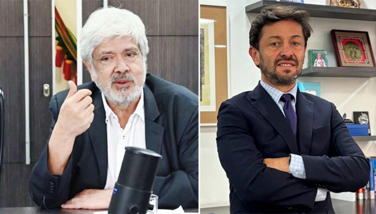 Germán Umaña y Luis Felipe Quintero, presidentes de la Junta Directiva y ejecutivo de la Cámara Colombo Venezolana.