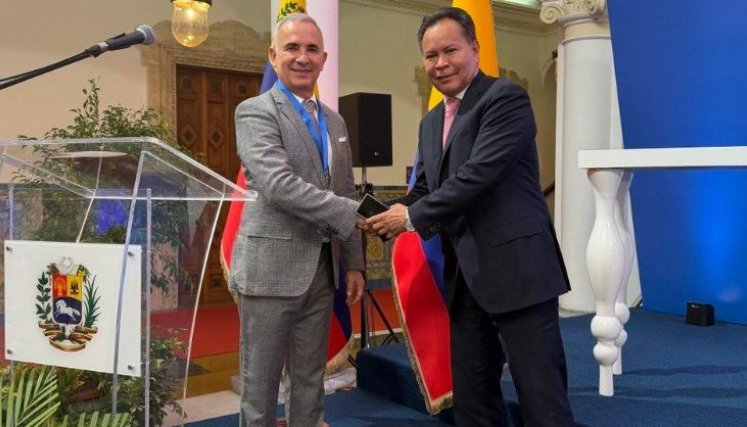 Freddy Bernal, gobernador del Táchira, y William Villamizar gobernador de Norte de Santander/Foto: Cortesía