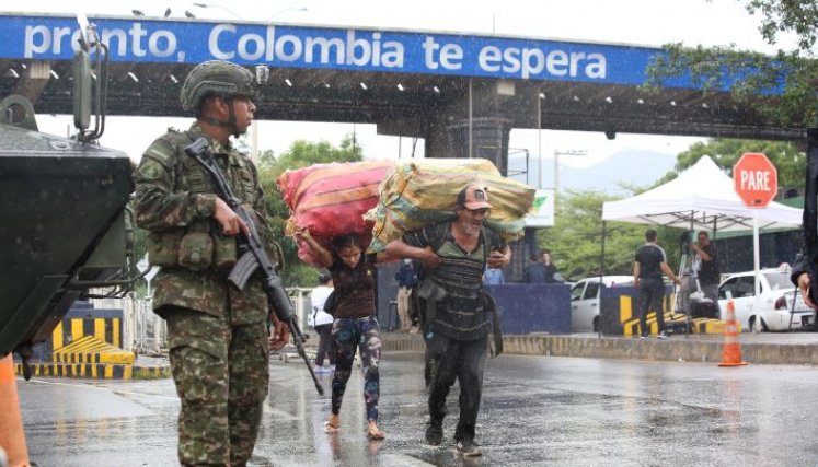 Los movimientos pendulares también crecieron de forma considerable por los cuatro puentes internacionales/Foto Carlos Ramírez