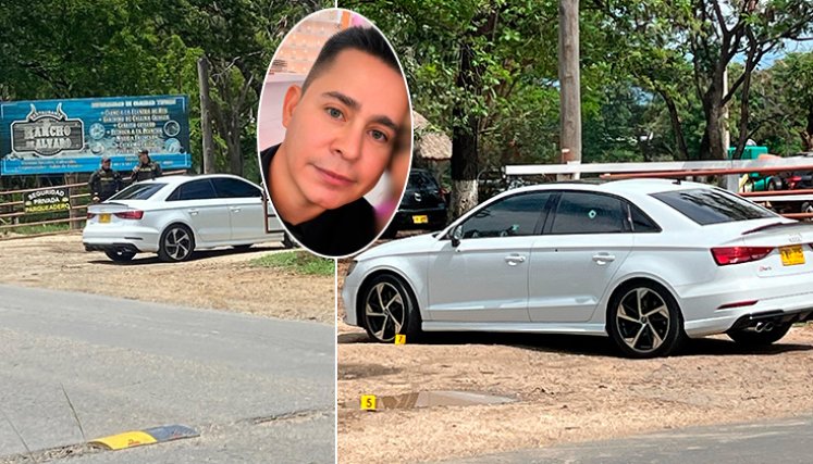 Gabriel Peñaloza recibió varios disparos cuando se movilizaba en su vehículo.