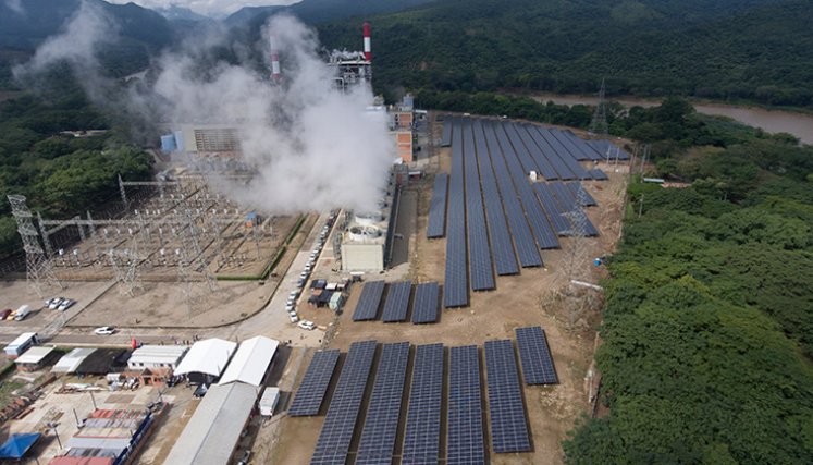 Termotasajero, en San Cayetano, tiene una capacidad de generación de energía de 335 megavatios./ Foto Archivo