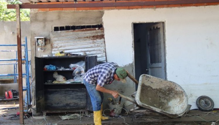 Las 40 familias del sector Rancho Paraíso lo perdieron todo/Foto Gabriel Barrera