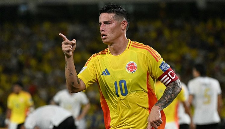 James Rodríguez, cuenta con un mes para llegar con buen ritmo a la Copa del Mundo.