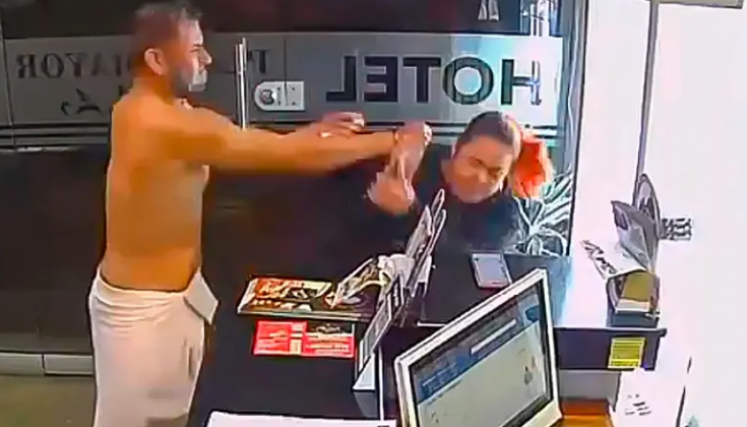 Agresión en hotel de Medellín a mujer
